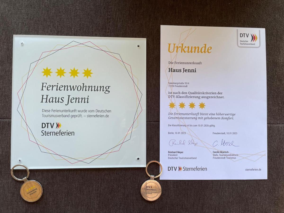 Haus Jenni Im Schwarzwald, 3,5-Zimmer, Grosse Terrasse Freudenstadt Ngoại thất bức ảnh